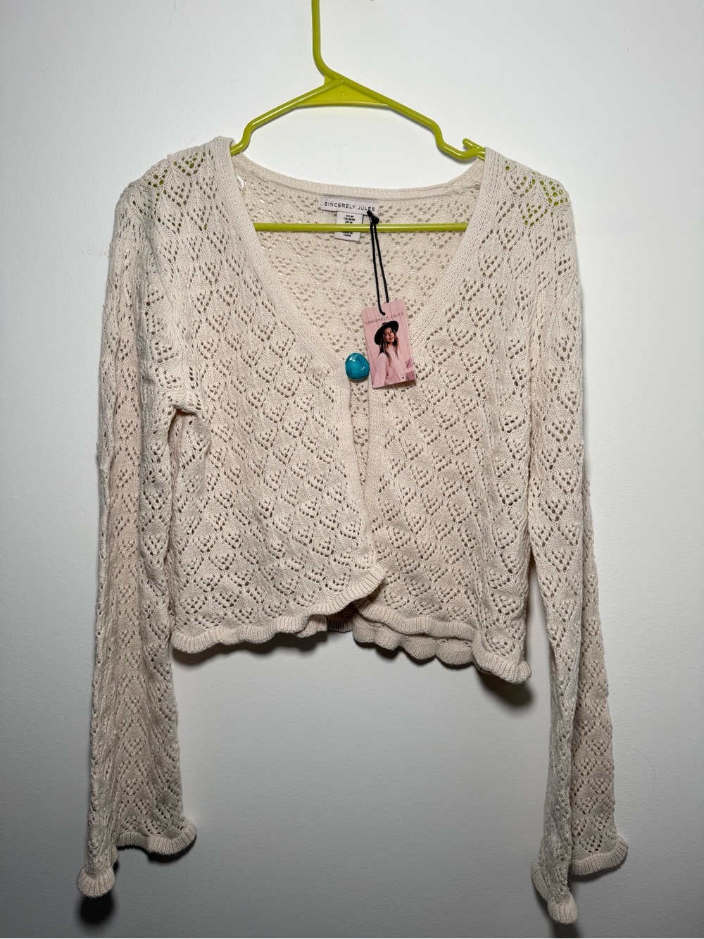 SINCERELY JULES - Crochet Knit Cardigan